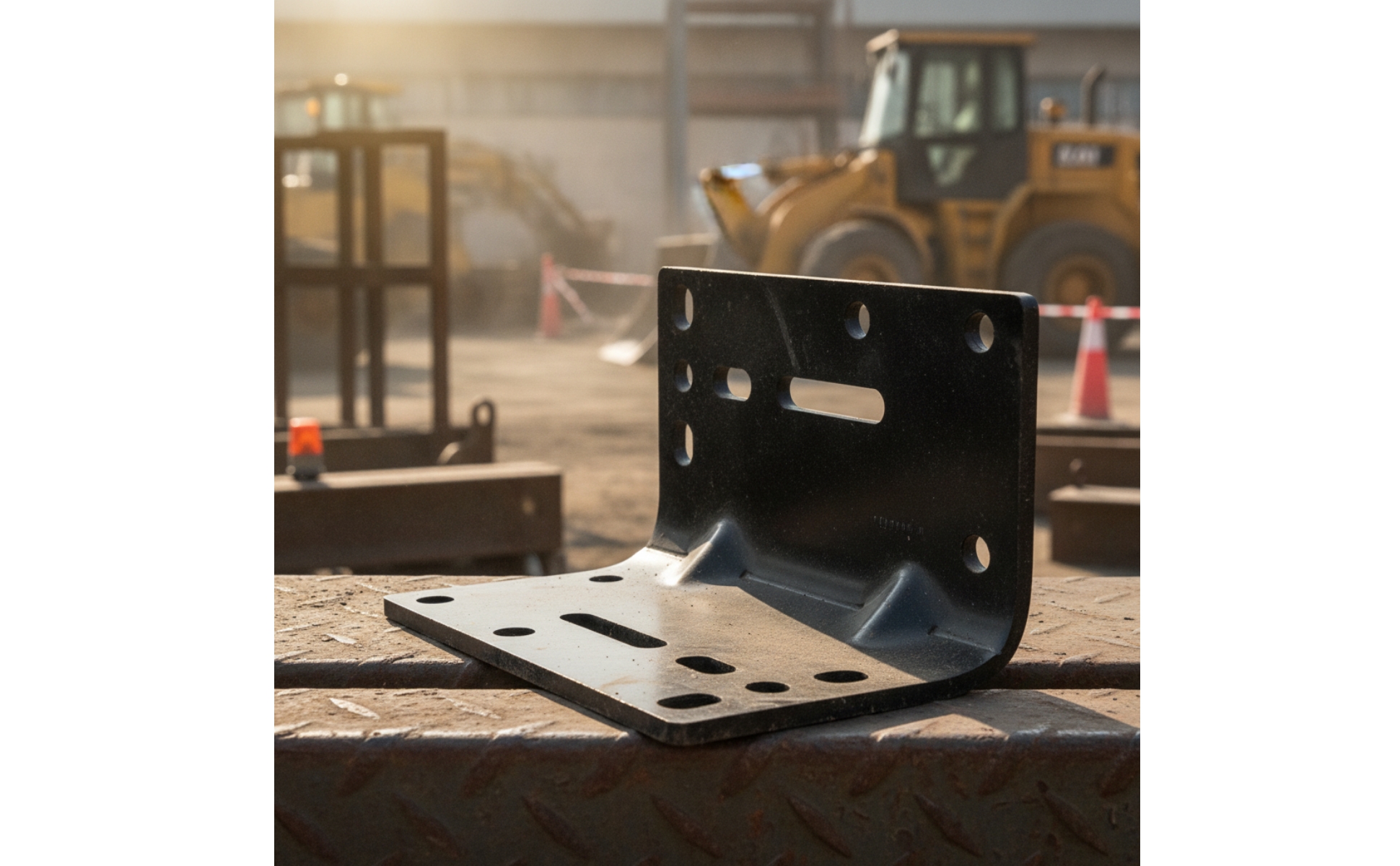 Winch Mounting Bracket Heavy-Duty Winch Bracket Steel for Workshop, Mechanics