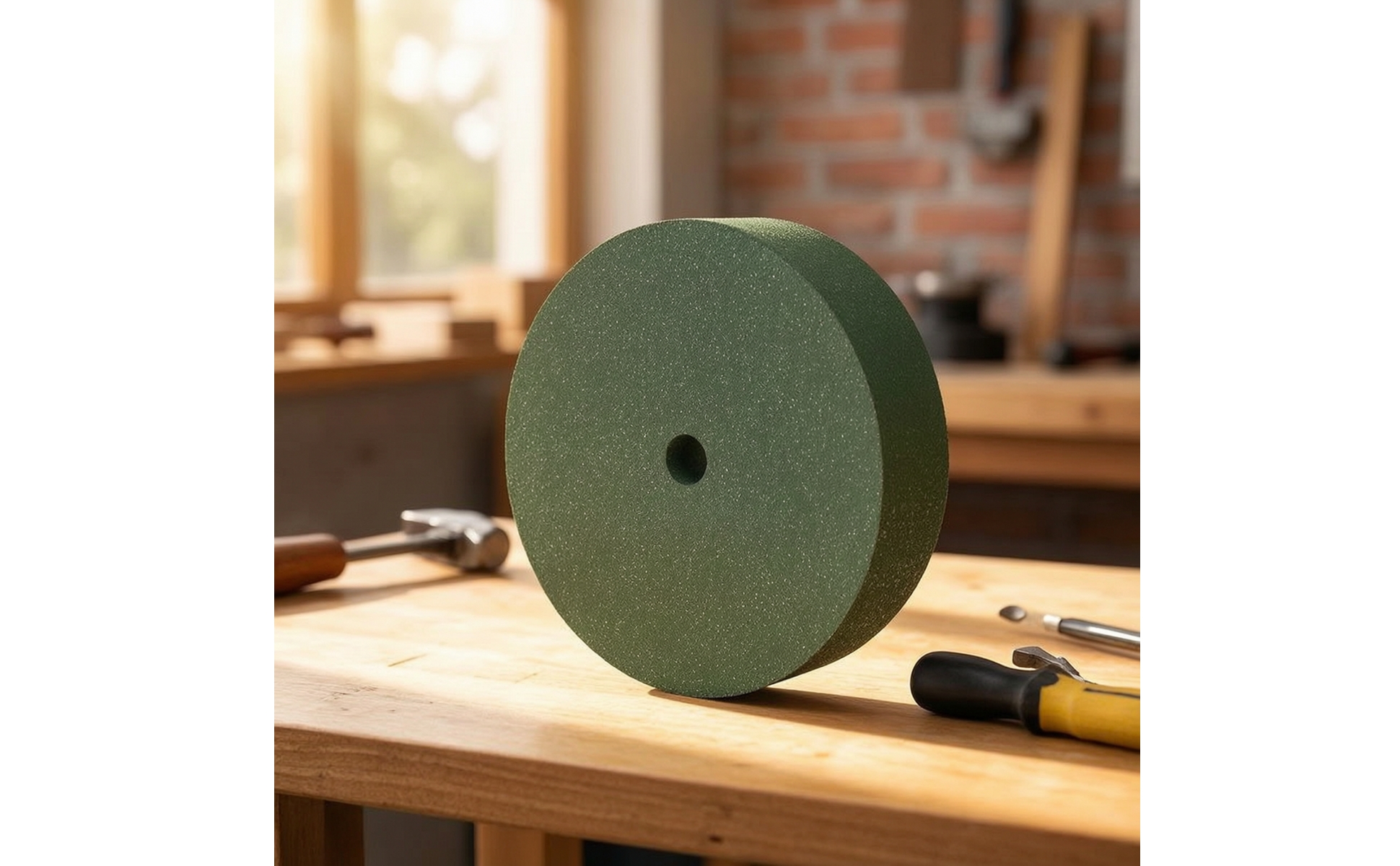 Grinding Wheel with 10mm Bore Compact 70mm Grinding Disc Round for Metalworkers