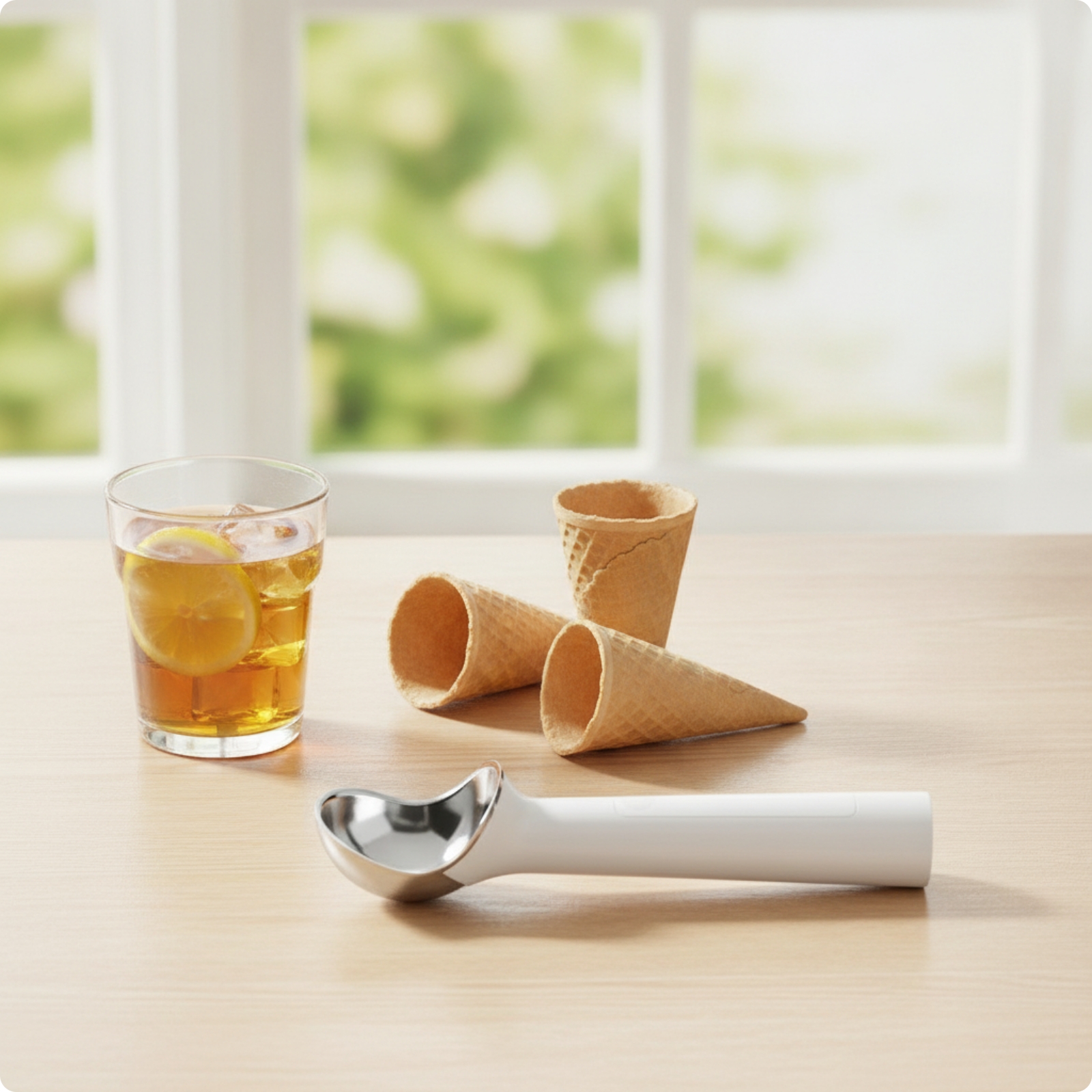 Electric Ice Cream Scoop Ergonomic Heated Ice Cream Scoop Food-Grade for
