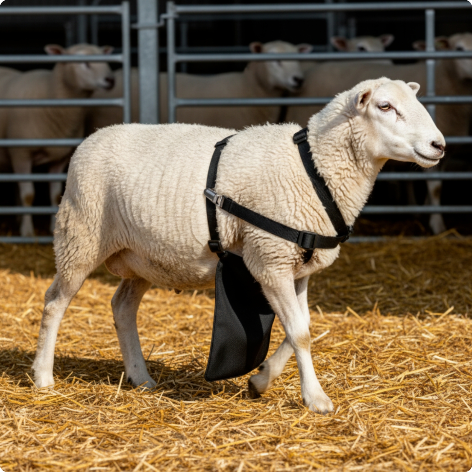 Anti-Breeding Apron Secure Breeding Control Apron Sturdy for Pastures, Farmers