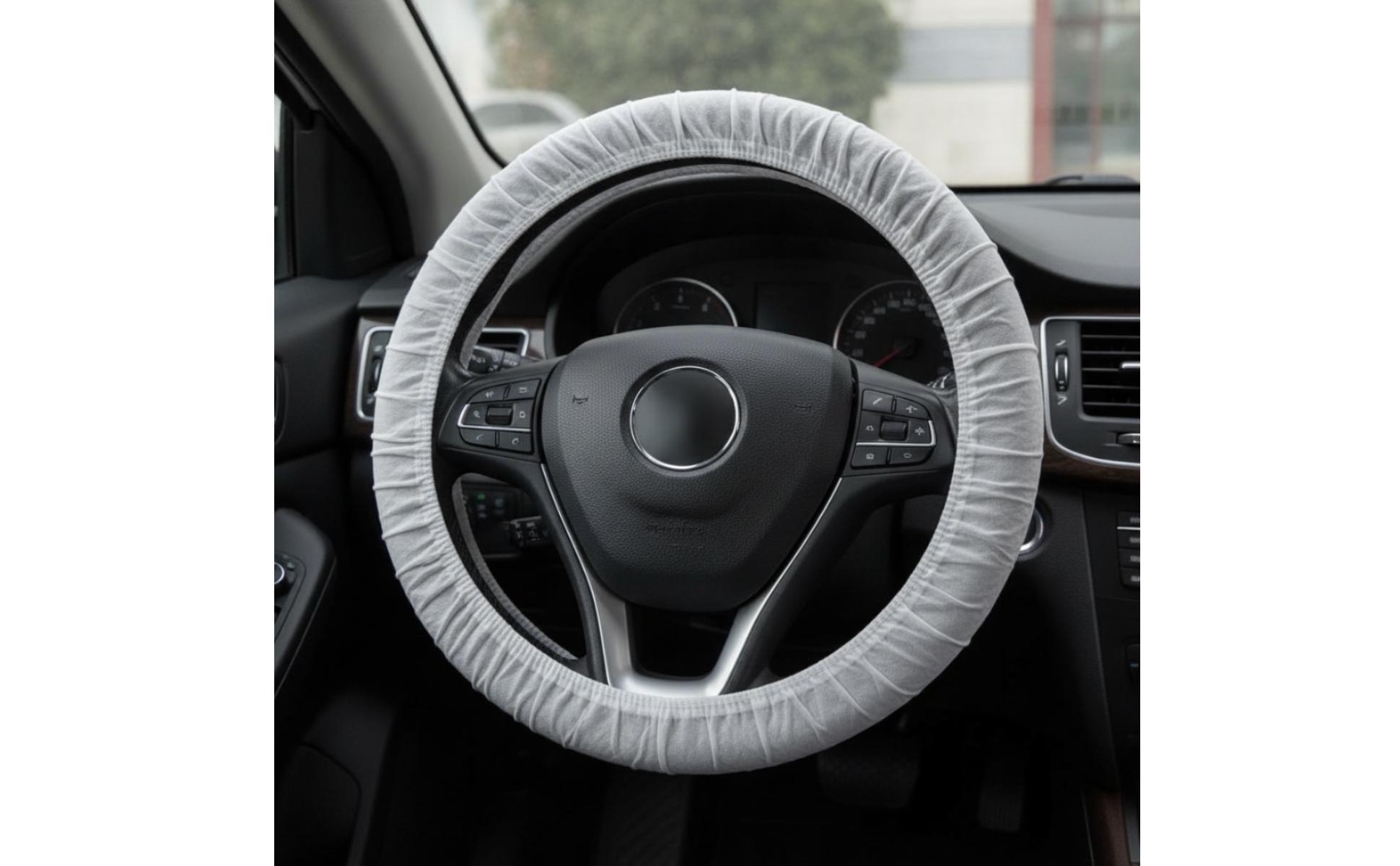 Car Accessory Nonwoven Disposable Steering Wheel Cover Dust-Resistant