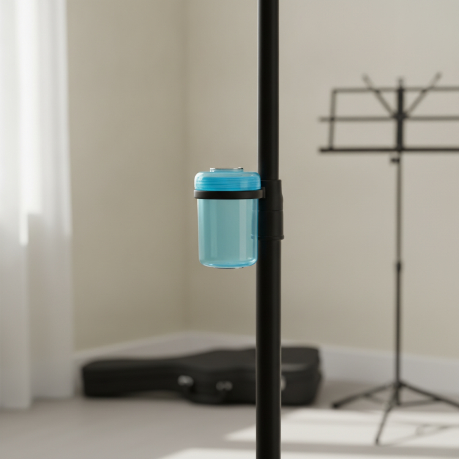 Wässerungsbecher mit magnetisch platzsparend rohrblattbecher mit klettband - Produktbild 7
