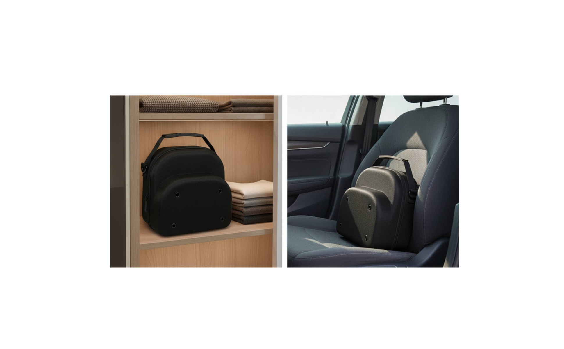 Baseball Cap Case Anti-Pressure Cap Case with Shoulder Strap Shape-Retaining