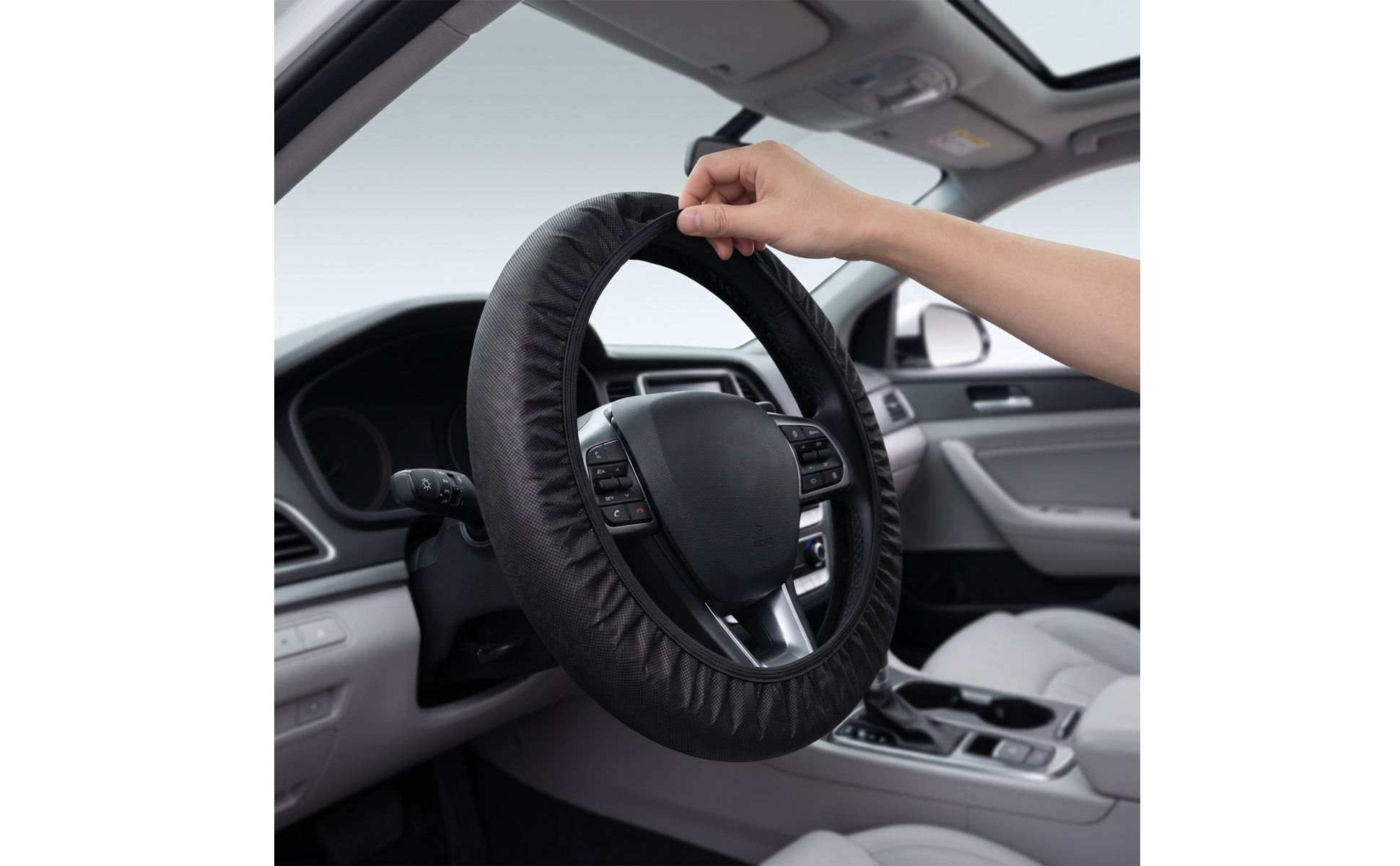 Car Accessory Nonwoven Disposable Steering Wheel Cover Dust-Resistant