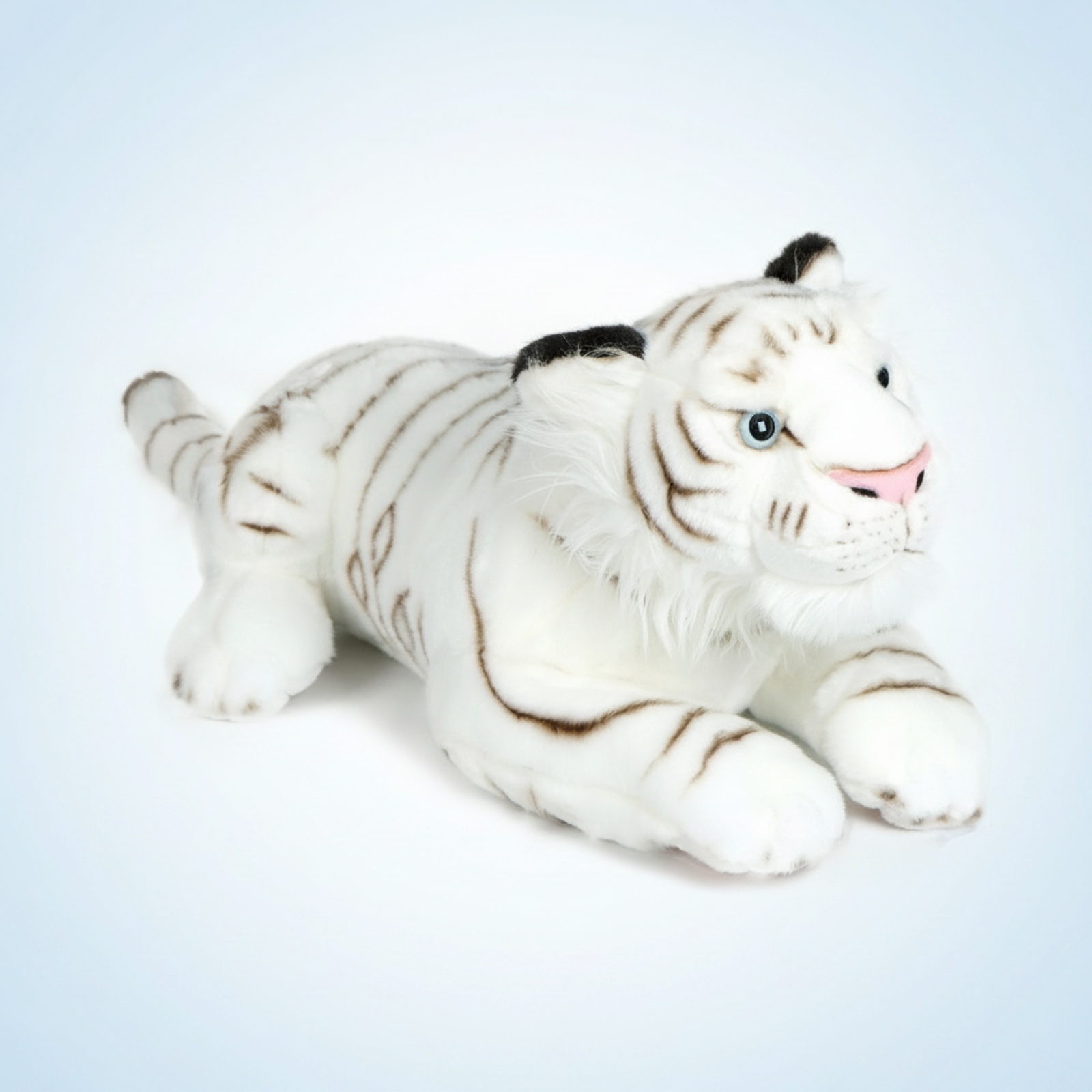 Plüschtiger Weiß Kuscheltiger Flauschig für Kinder, Babys - Produktbild 5