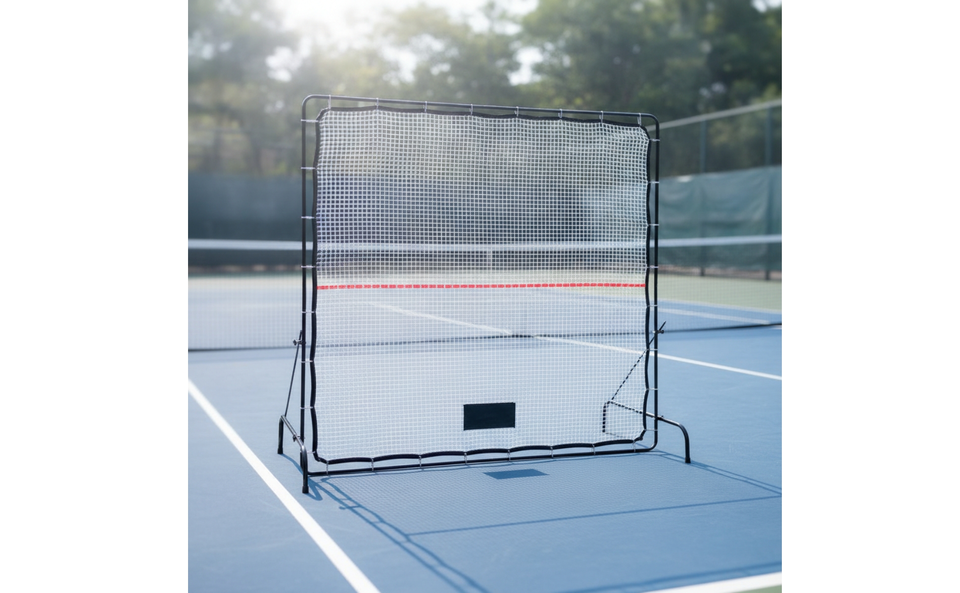 Tennis Rebounder Net Foldable Tennis Rebounder Freestanding for Backyard