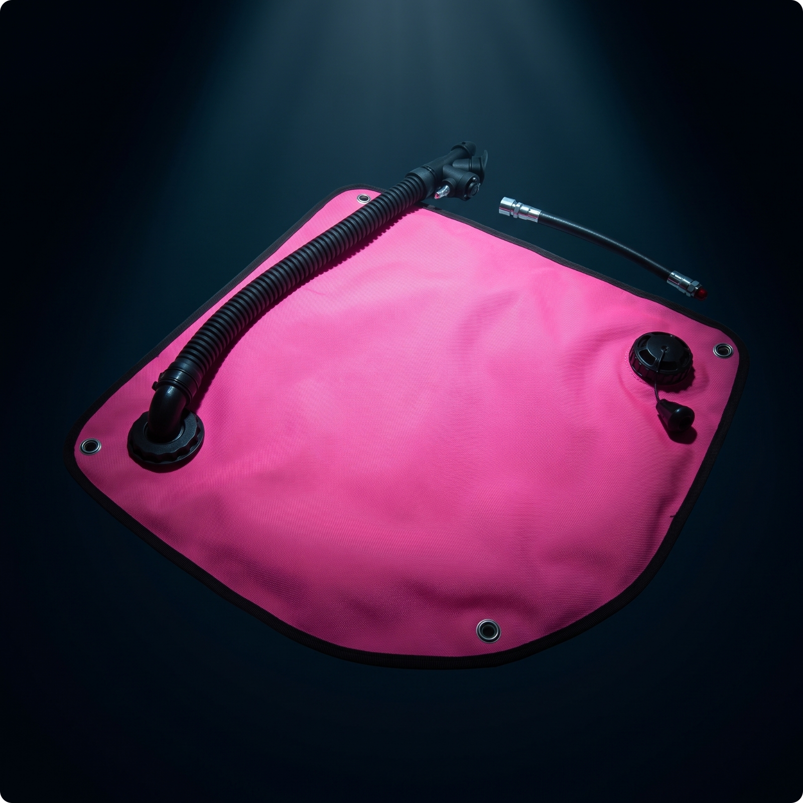 Side-Mount Bladder Triangular Side Mount Wing 35 Lbs for Technical Divers