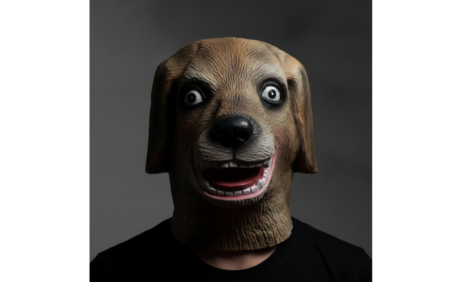 Latex Animal Full Head Mask Breathable Animal Full Head Mask Pull-on for Cosplay