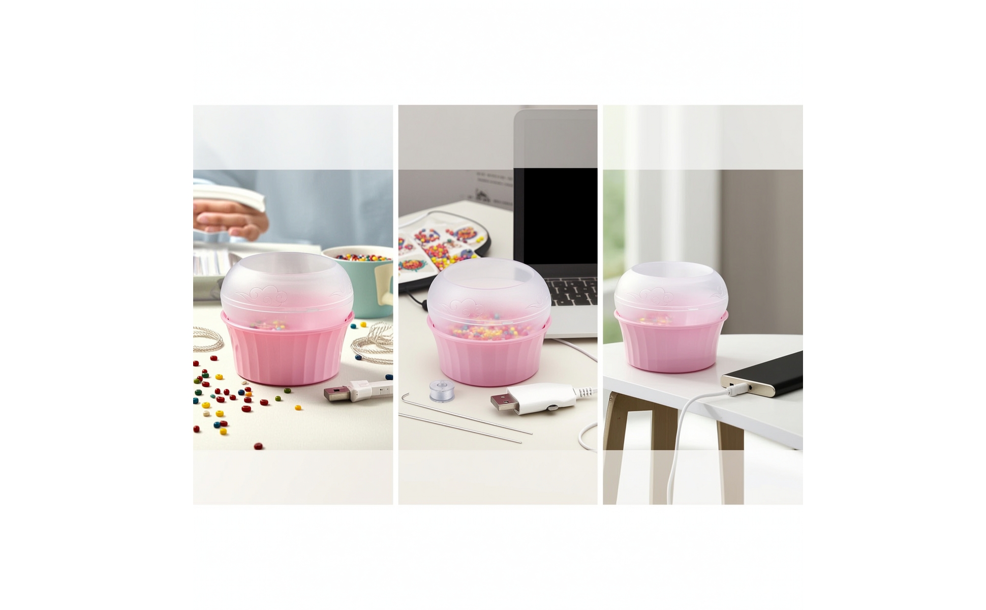 Electric Bead USB-Powered Bead with Adjustable Speed
