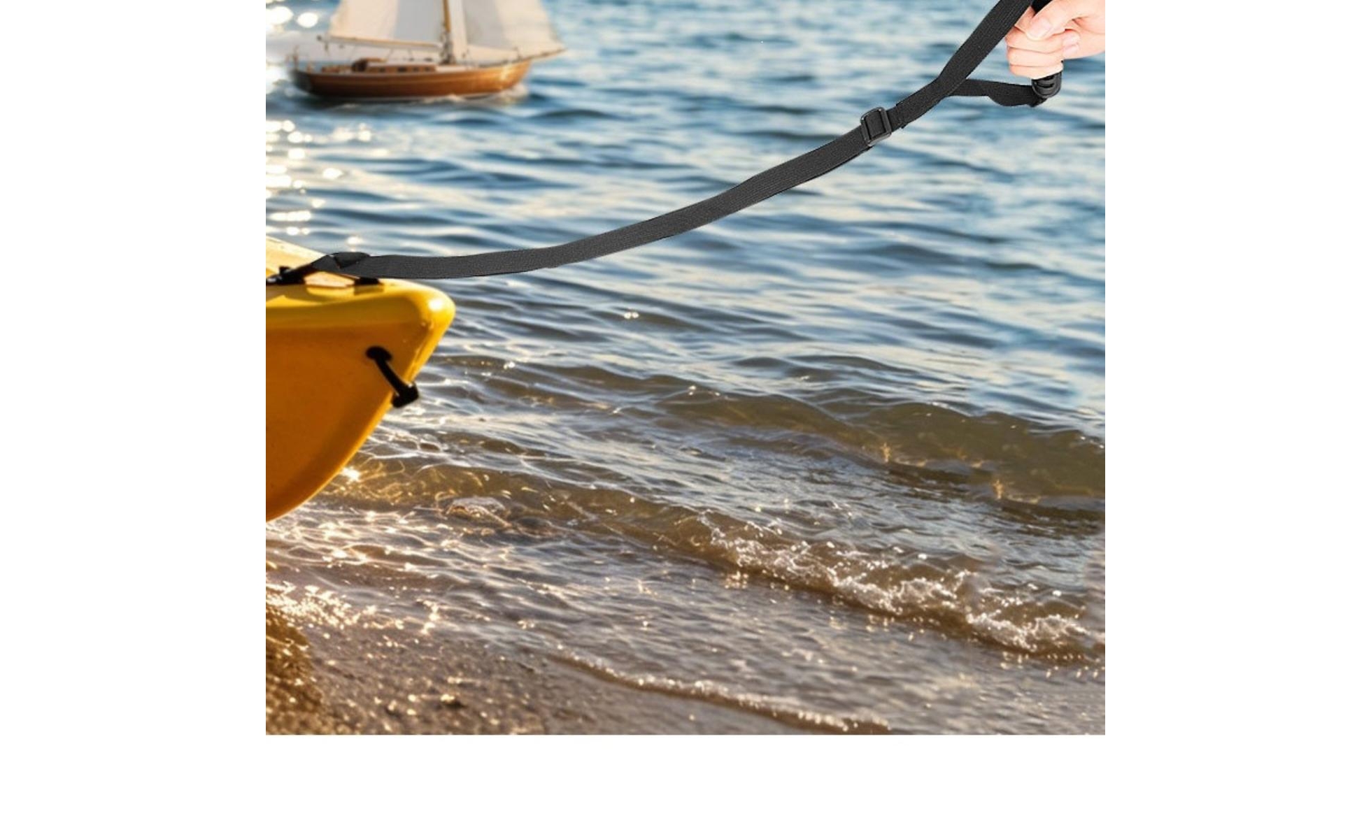 Kayak Drag Strap Universal Kayak Tow Rope Adjustable for Kayakers, Canoeists