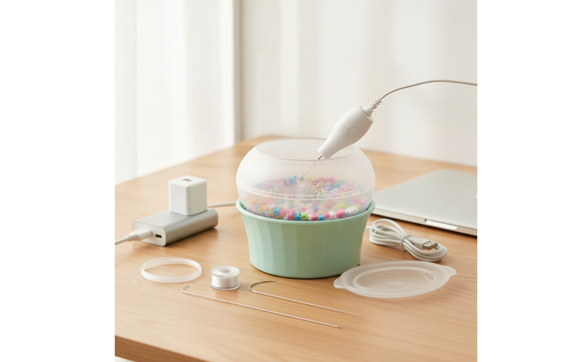 Electric Bead USB-Powered Bead with Adjustable Speed