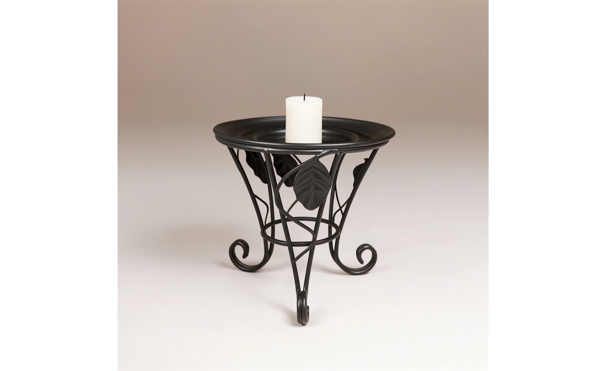 Round Metal Plant Stand Black Metal Plant Stand Indoor for Tabletop, Shelf