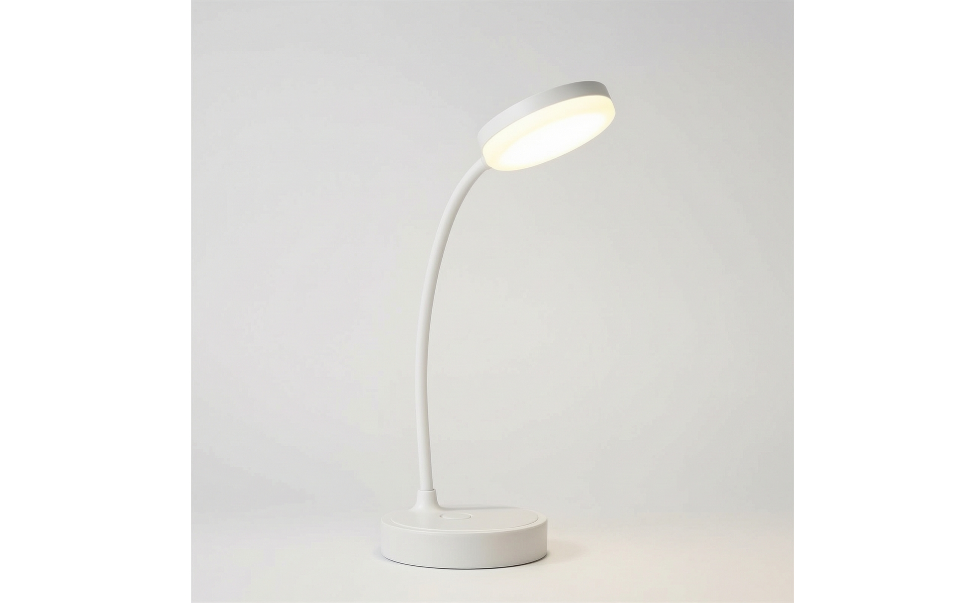 LED Desk Lamp Stepless Dimming Desk Lamp with Phone Holder Touch Control