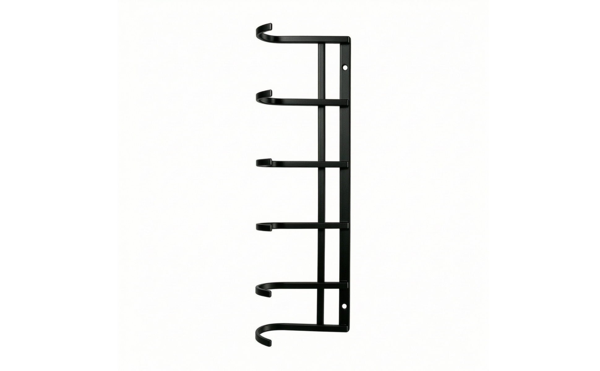 2 Pieces Wall-Mounted Coat Rack with Hooks Slim Coat Rack with Hooks for Kitchen
