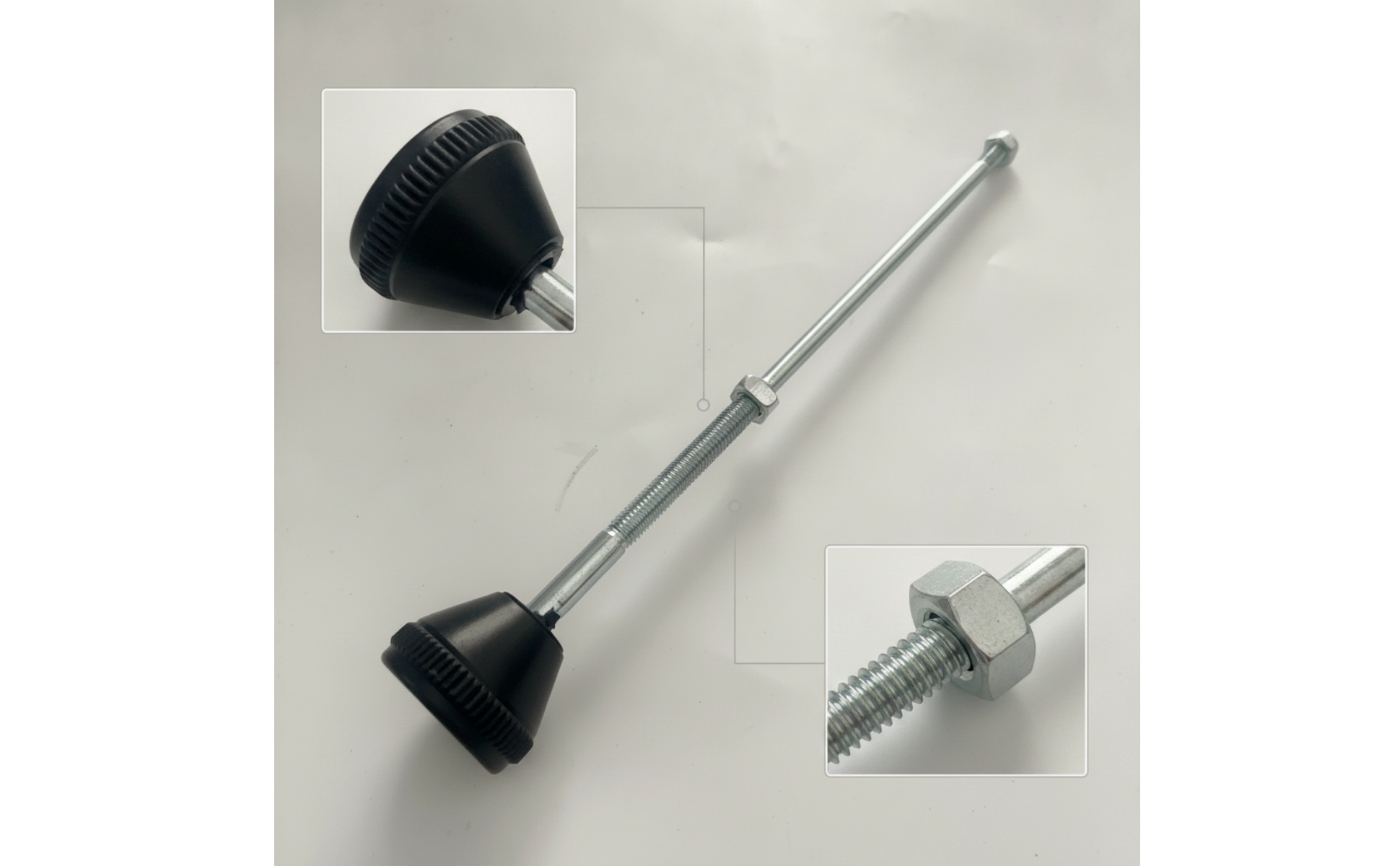 Brake Rod with Knob Replacement Exercise Bike Brake Rod for Cycling Technicians