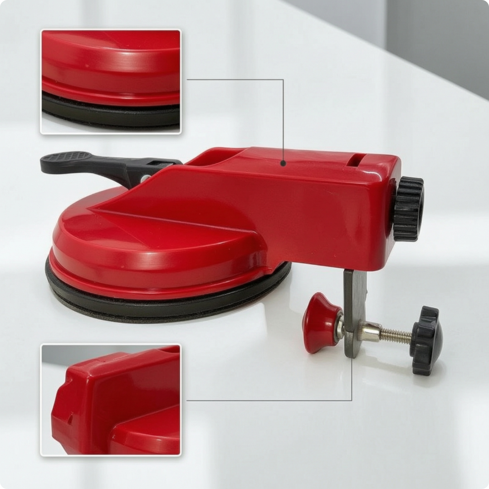Suction Cup Tile Leveler Precision Tile Leveling Tool with Suction Cup Uniform