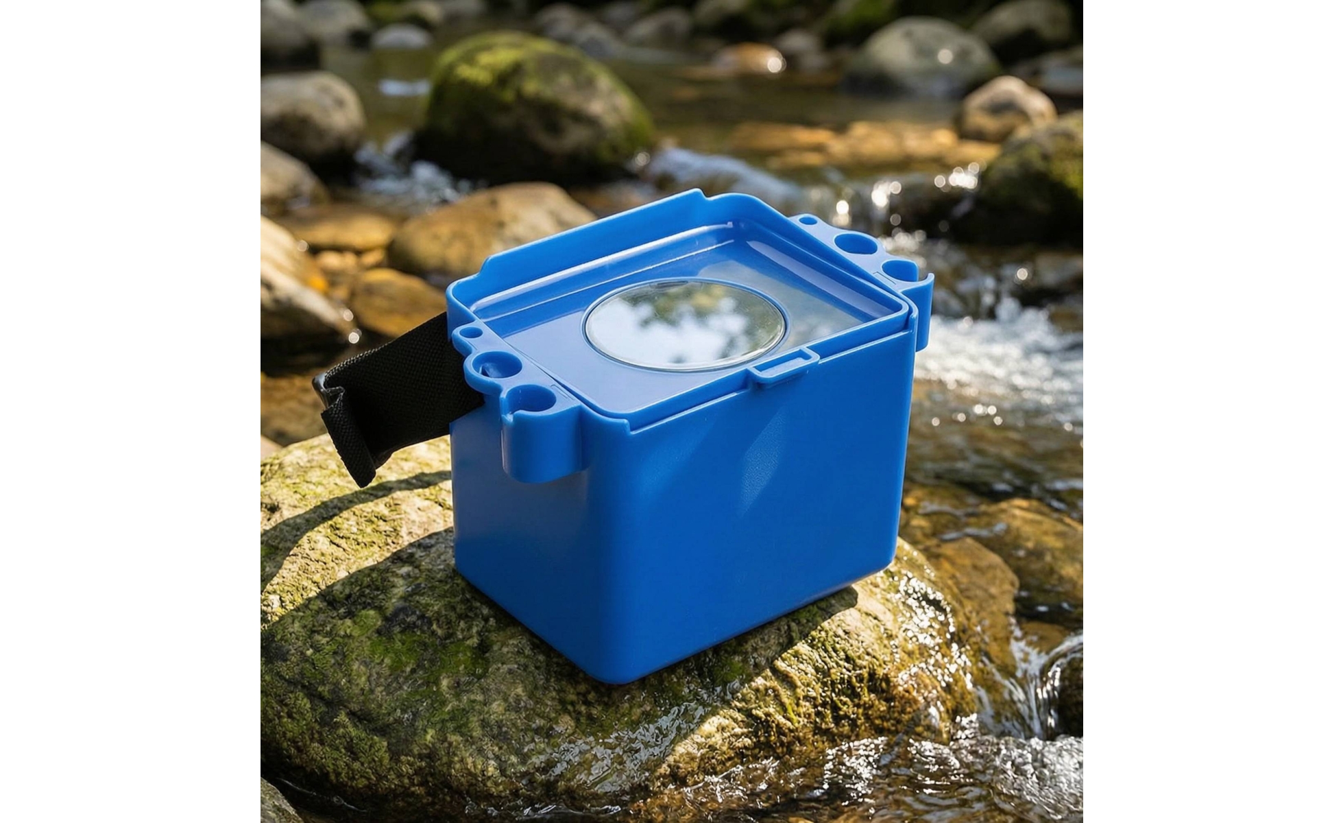 Box with Waist Strap Handsunrestricted Fishing Container with Belt Wearable