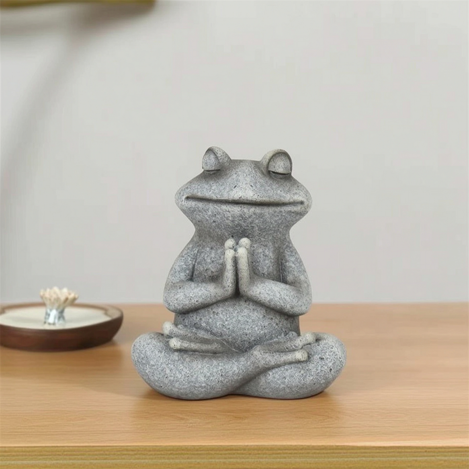 Hundefigur meditierend Hundestatue wetterfest für Schreibtisch, Hundefreunde - Produktbild 4