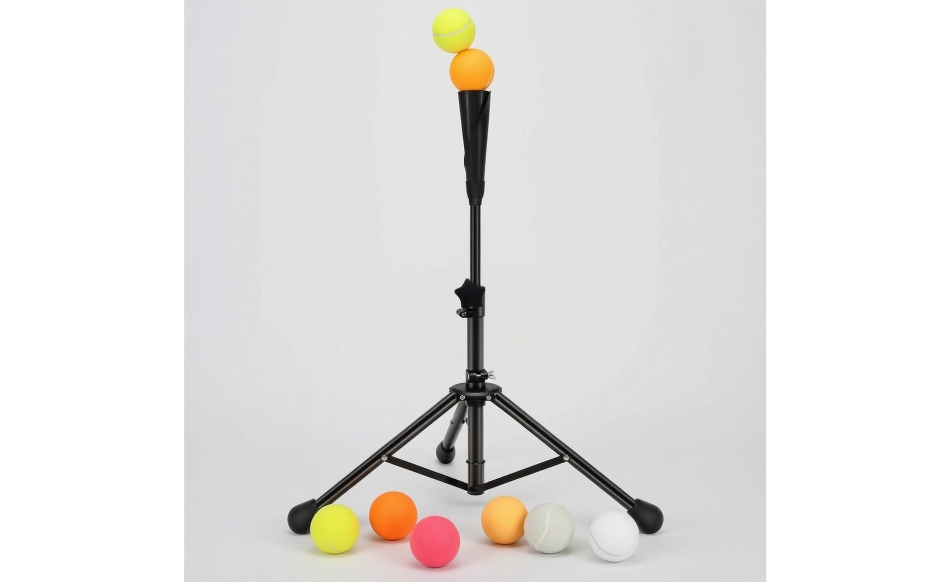 Backhand Flick Practice Aid Solo Pickleball Training Aid Adjustable-Height