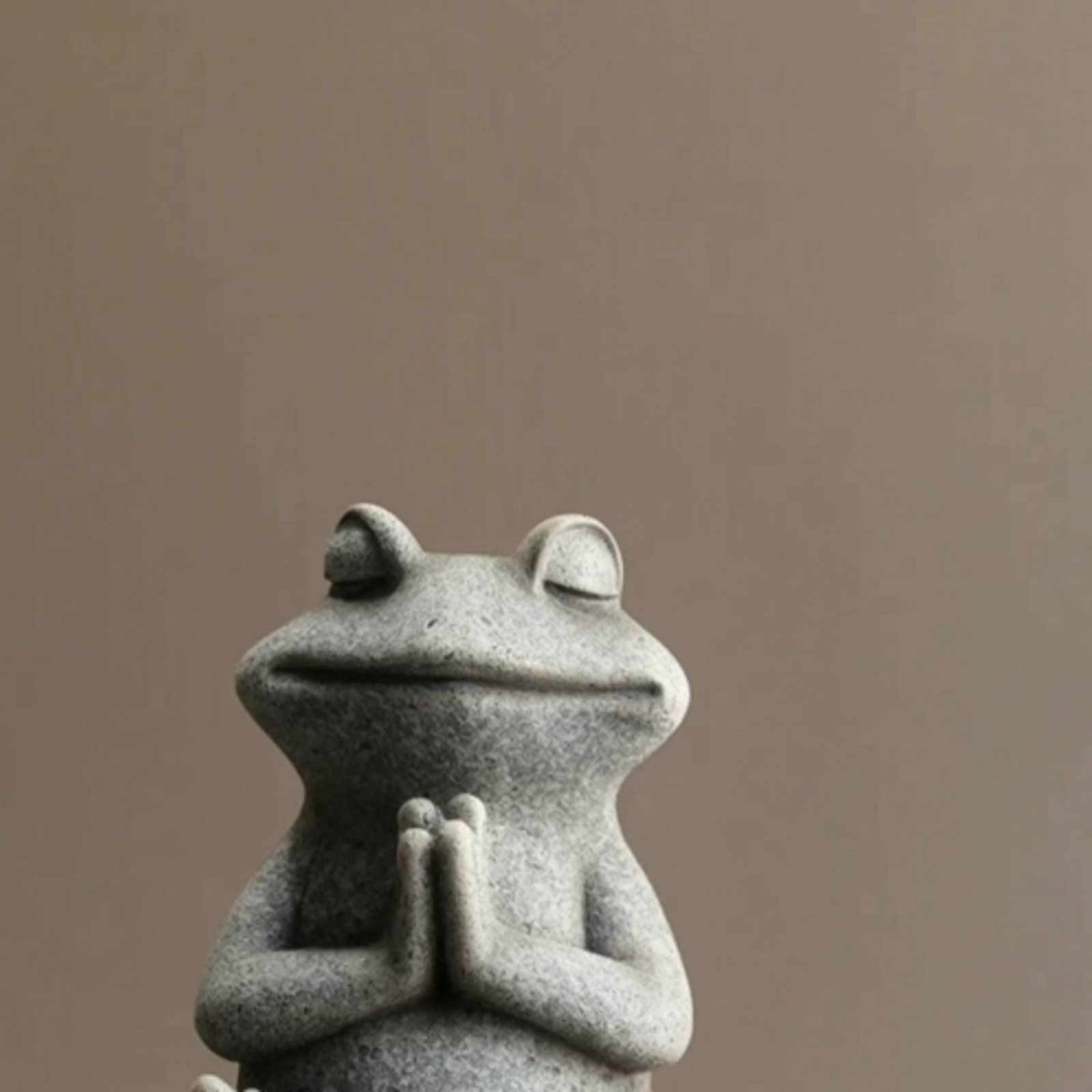 Hundefigur meditierend Hundestatue wetterfest für Schreibtisch, Hundefreunde - Produktbild 1