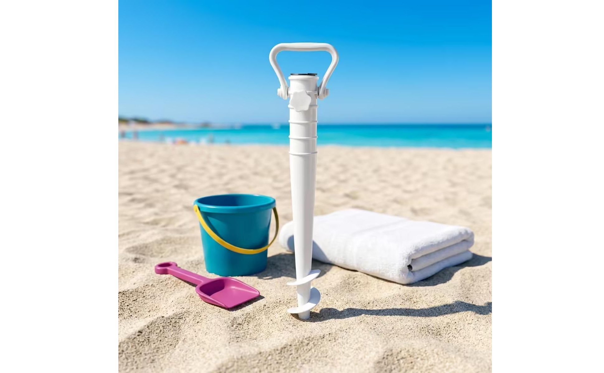 Beach Umbrella Anchor Lightweight Umbrella Sand Anchor Portable for Beachgoers