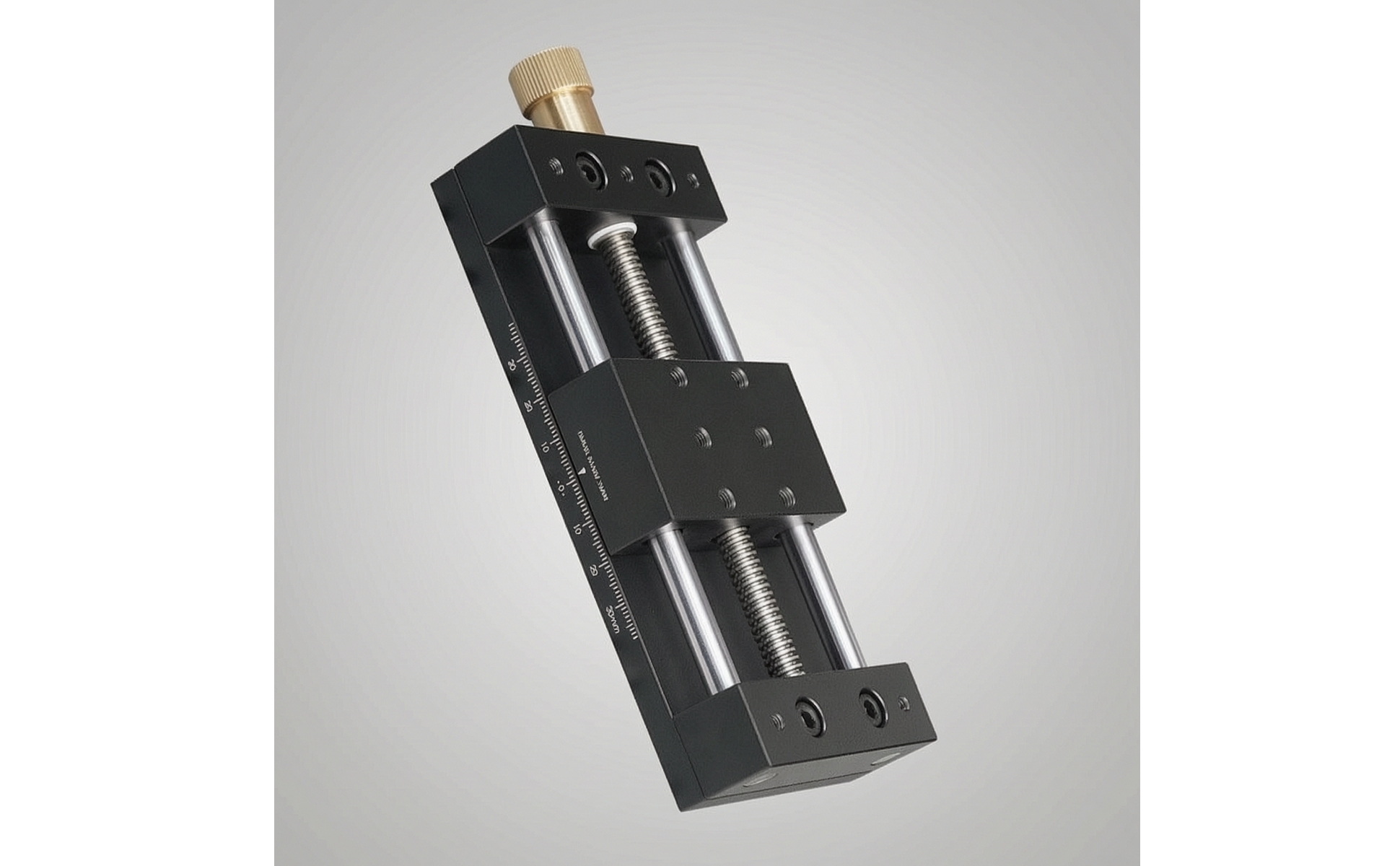 Precision Displacement Stage Compact Manual Linear Stage Aluminum for Laboratory