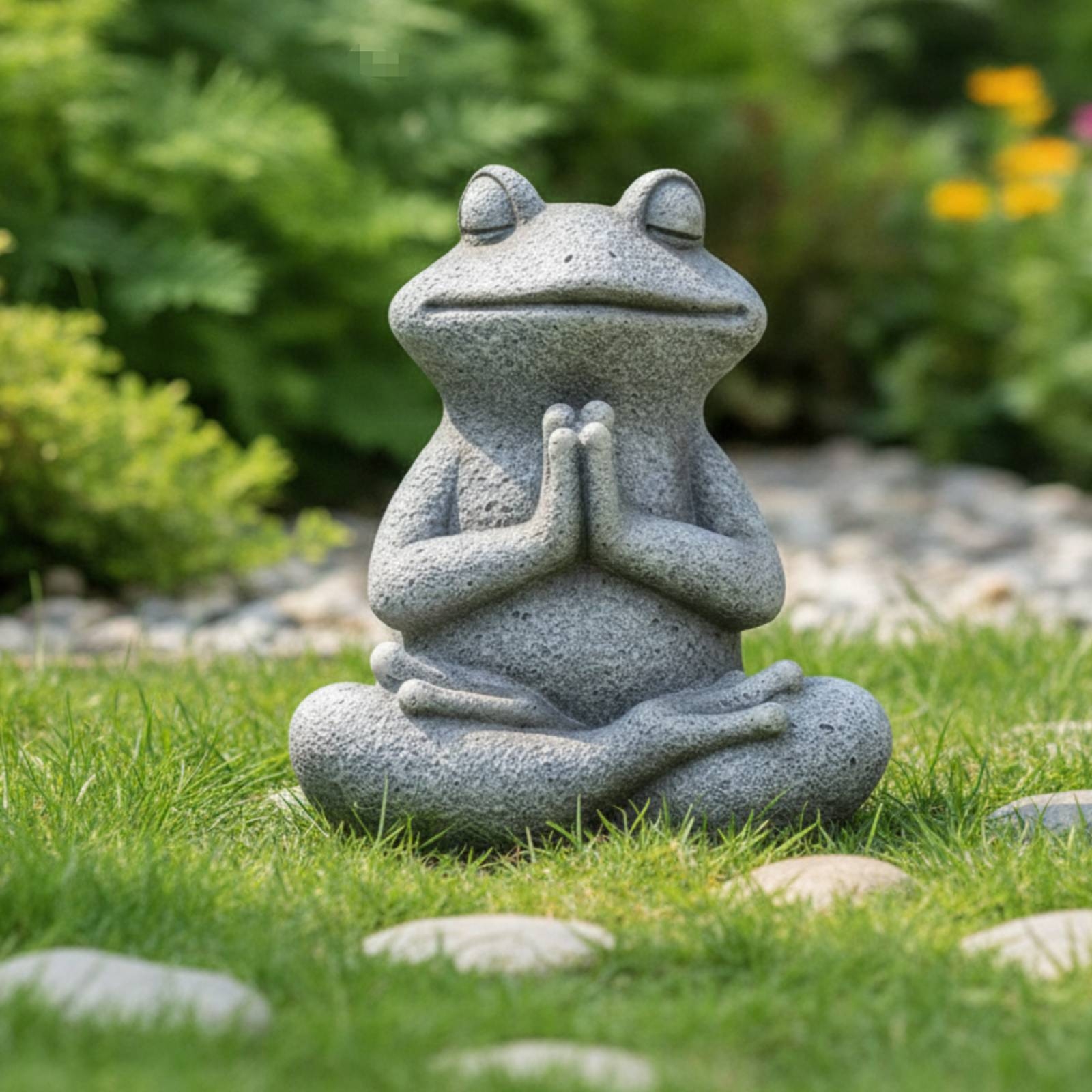 Hundefigur meditierend Hundestatue wetterfest für Schreibtisch, Hundefreunde - Produktbild 7