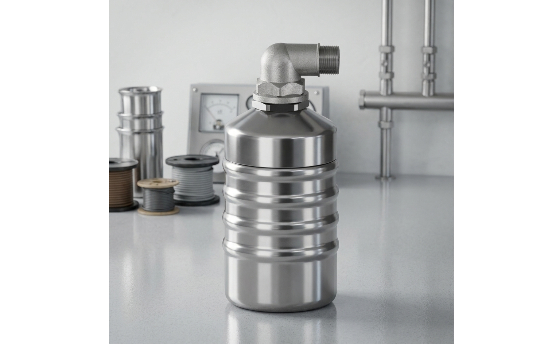Water Tank Buoyant Valve Stainless Steel Automatic Buoyant Valve Threaded