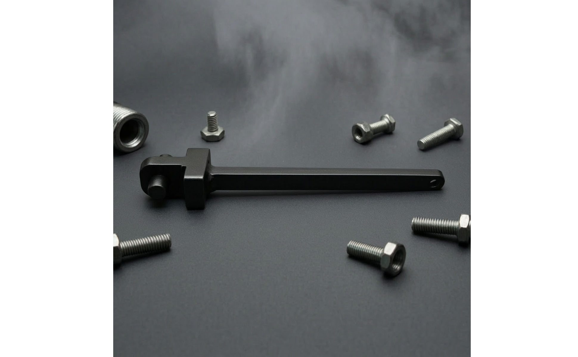 Flange Pin Wrench Heavy-Duty Flange Wrench with Pin Long-Handled for Pipefitters
