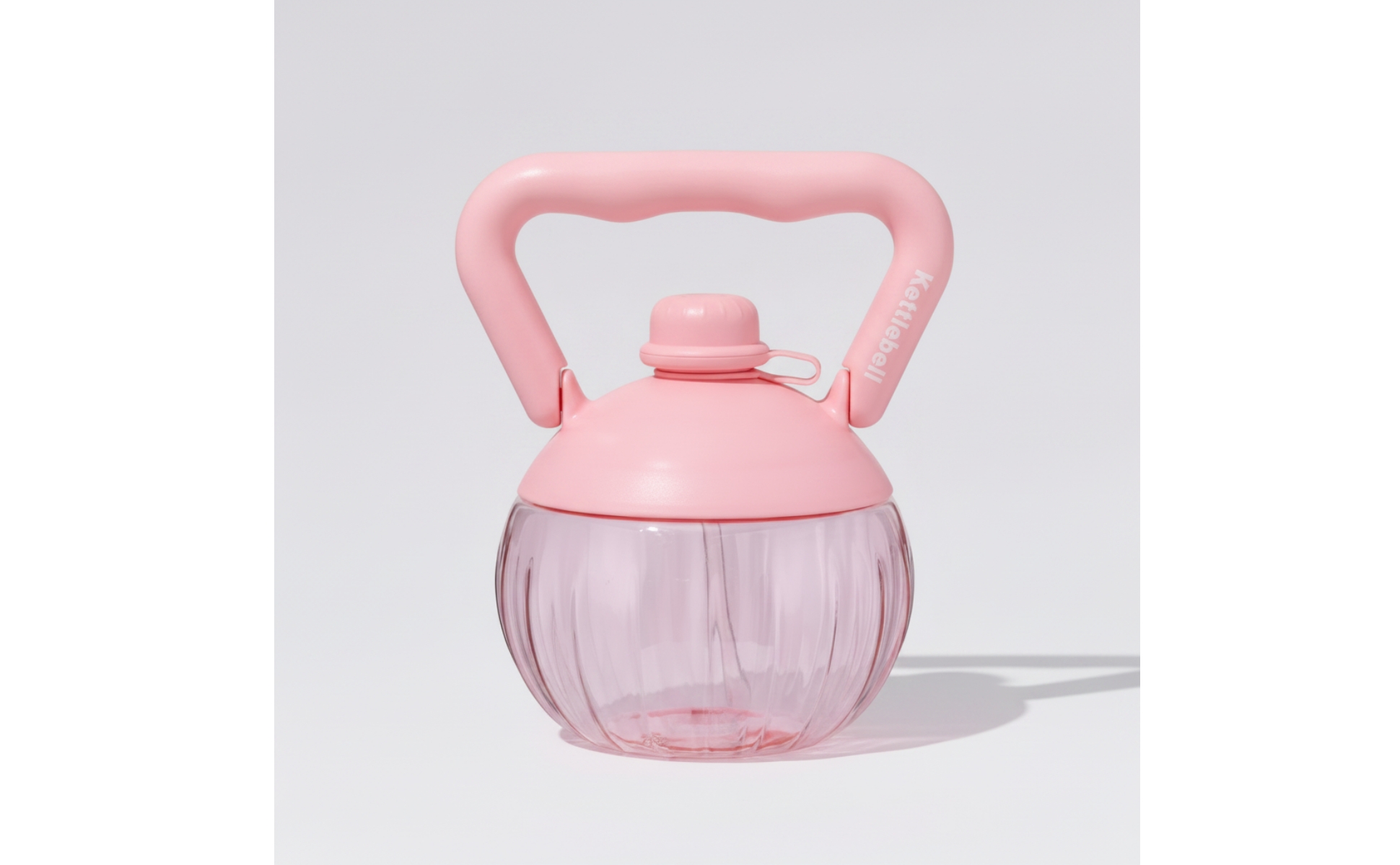 Kettlebell Water Bottle Portable Water Bottle with Handle Ergonomic for Athletes