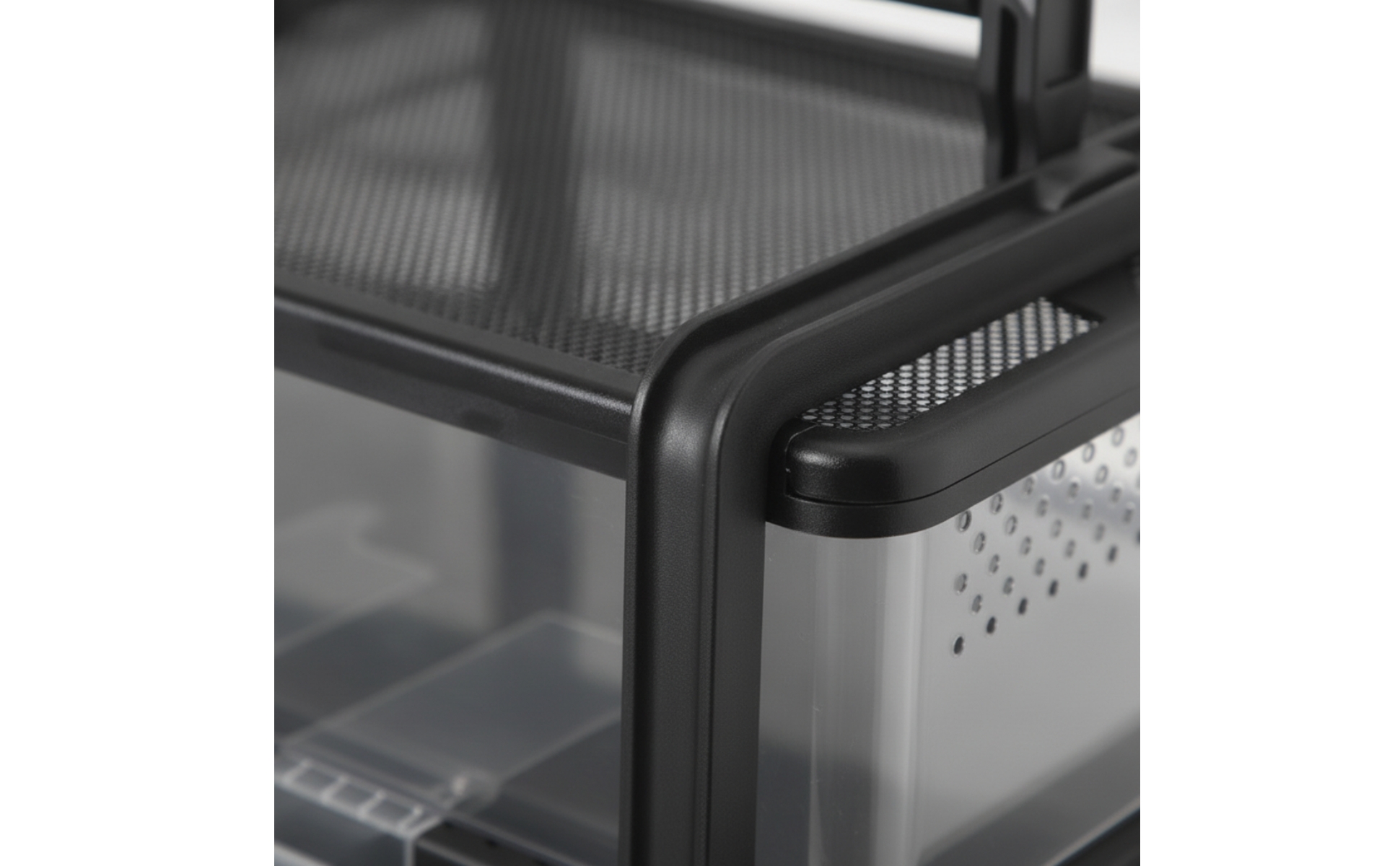 Reptile Carrier Portable Reptile Transport Box Ventilated for Travel, Outdoor