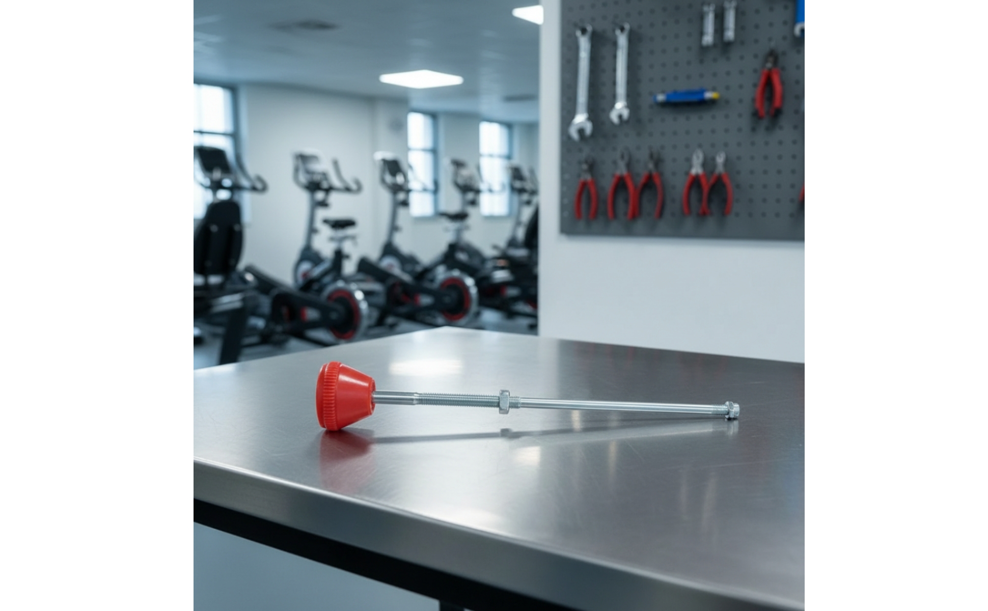 Brake Rod with Knob Replacement Exercise Bike Brake Rod for Cycling Technicians