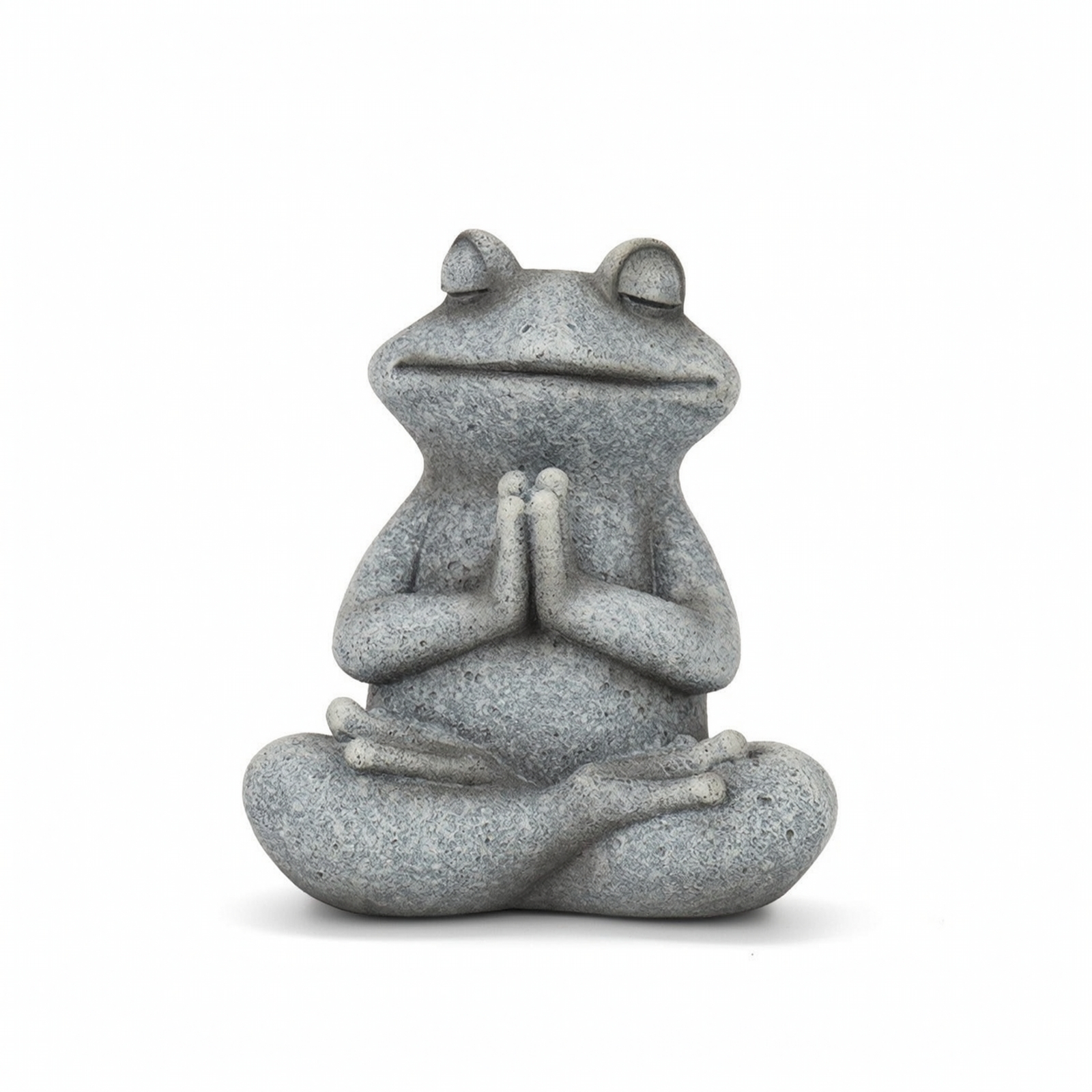 Hundefigur meditierend Hundestatue wetterfest für Schreibtisch, Hundefreunde