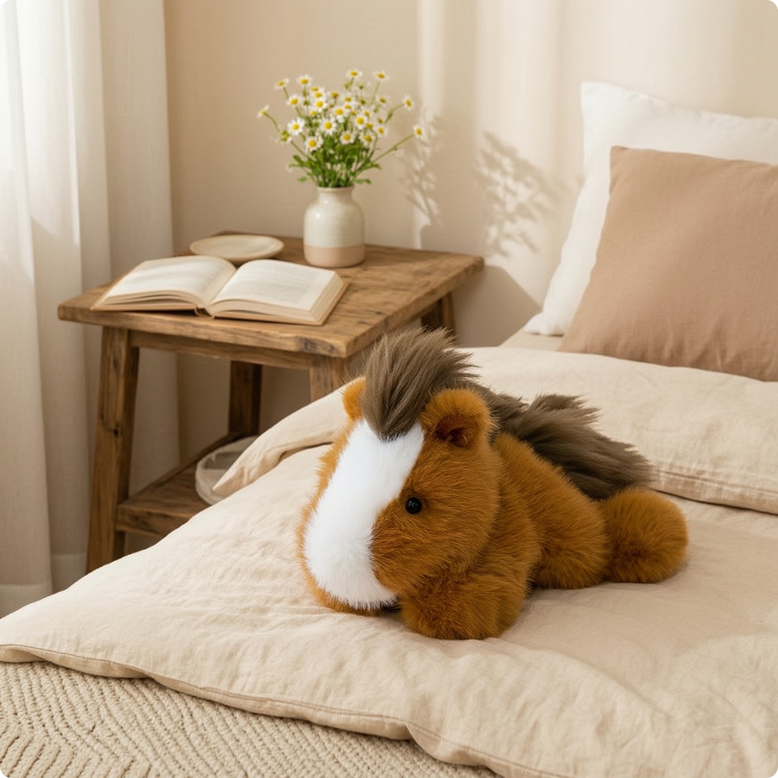 Stuffed Toy Toy Soft Cuddle Toy Huggable for Shelf, Desk, Kids, Collectors