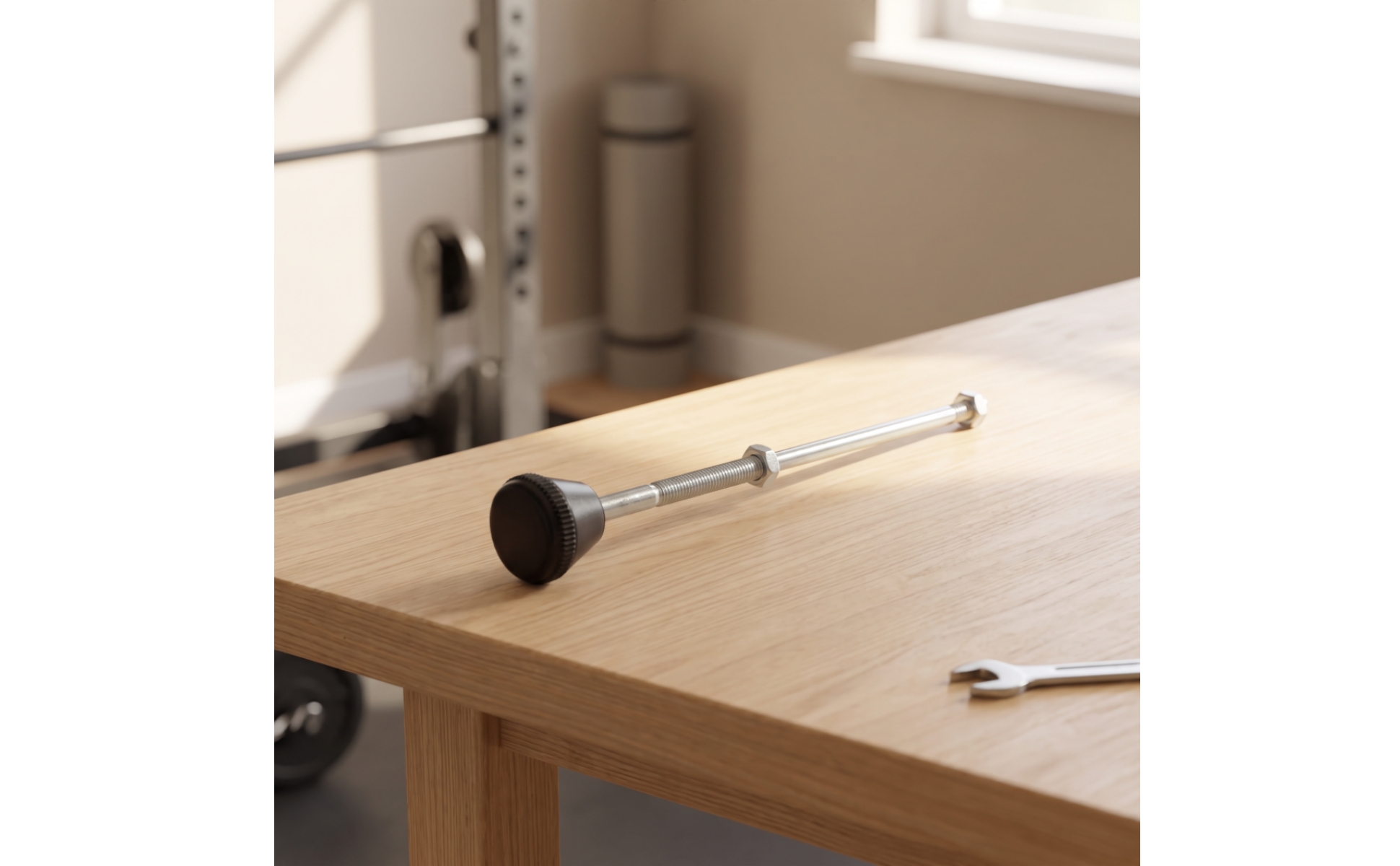 Brake Rod with Knob Replacement Exercise Bike Brake Rod for Cycling Technicians