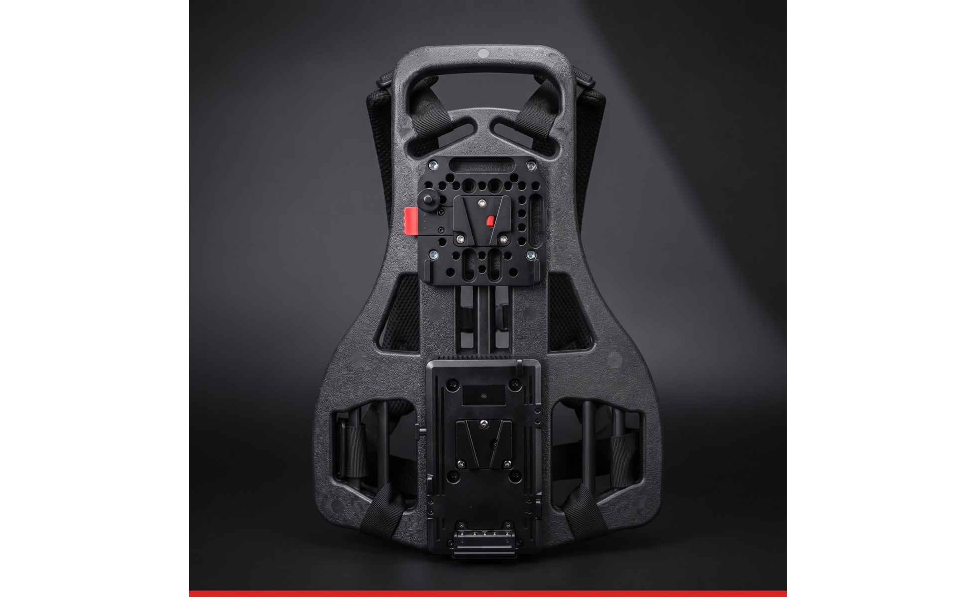 Live-Stream Back Frame Hands-Unrestricted Backpack Harness with Mounting Plates