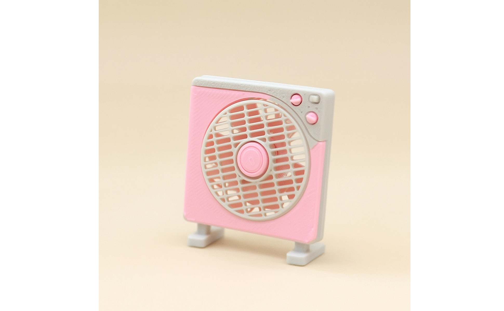 Miniature Fan Model Vintage-Style Dollhouse Fan Retro for Photo Props, Hobbyists