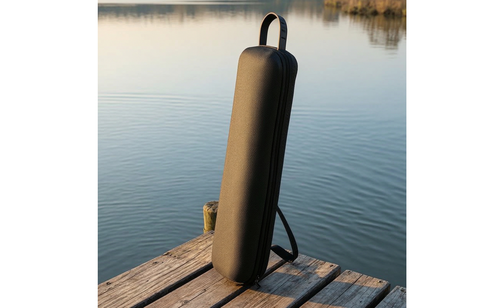 Fishing Rod Case Compact Fishing Rod Case with Handle Portable for Fishermen