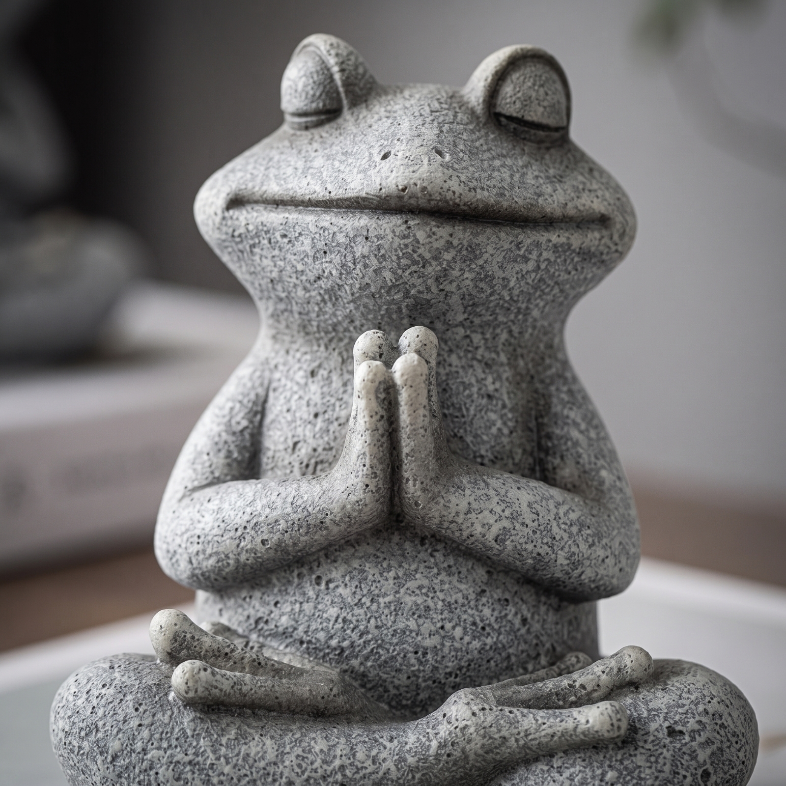 Hundefigur meditierend Hundestatue wetterfest für Schreibtisch, Hundefreunde - Produktbild 8