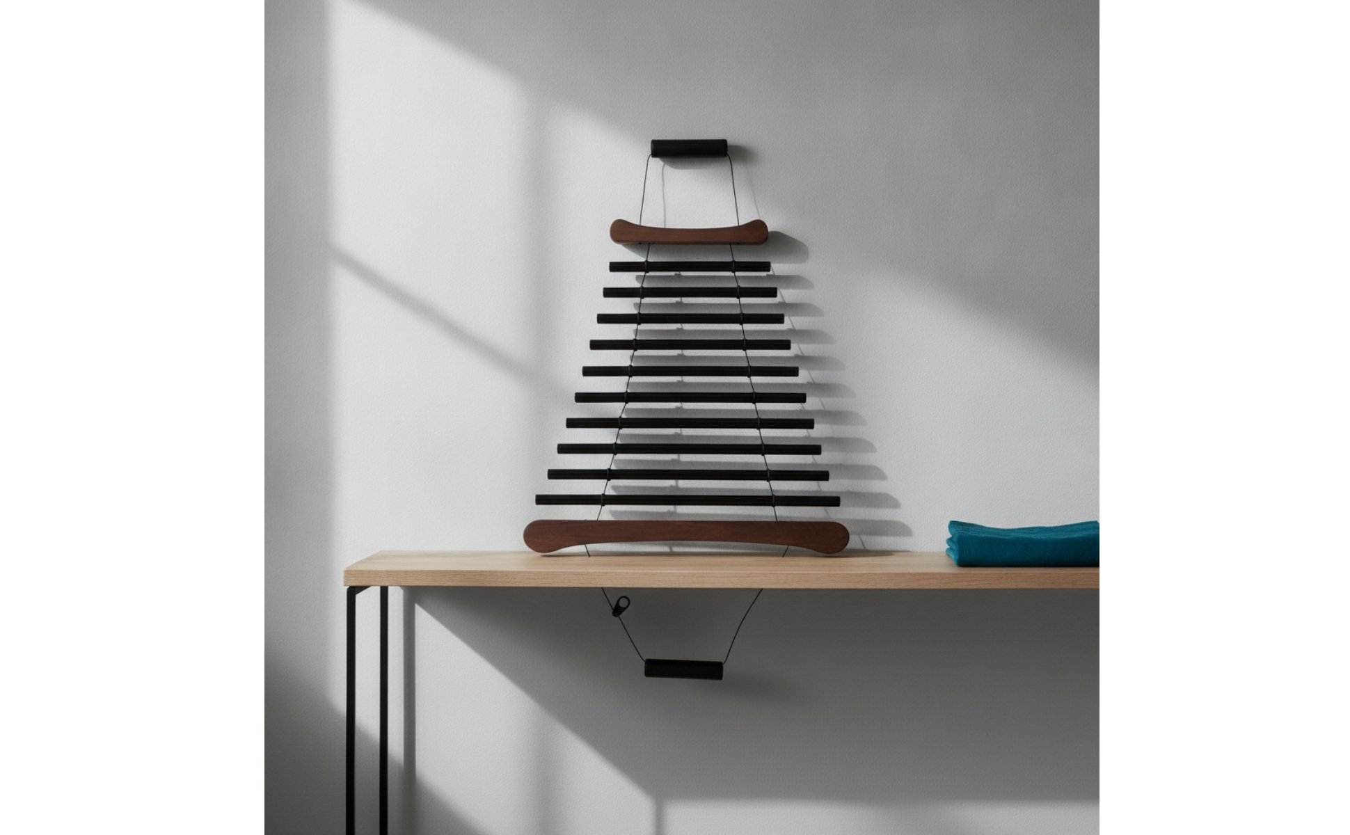 Wind Chime with Mallet 10-Tone Bar Chime with Bag Suspended for Home, Meditators