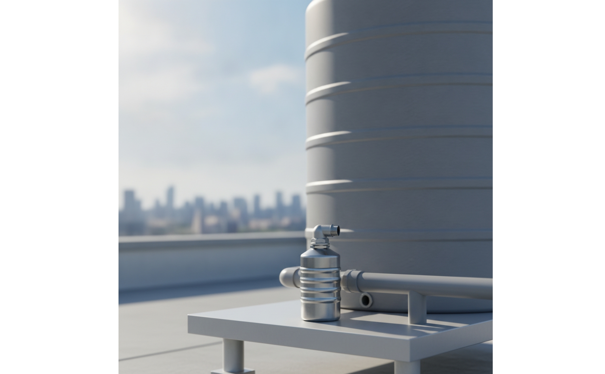 Water Tank Buoyant Valve Stainless Steel Automatic Buoyant Valve Threaded