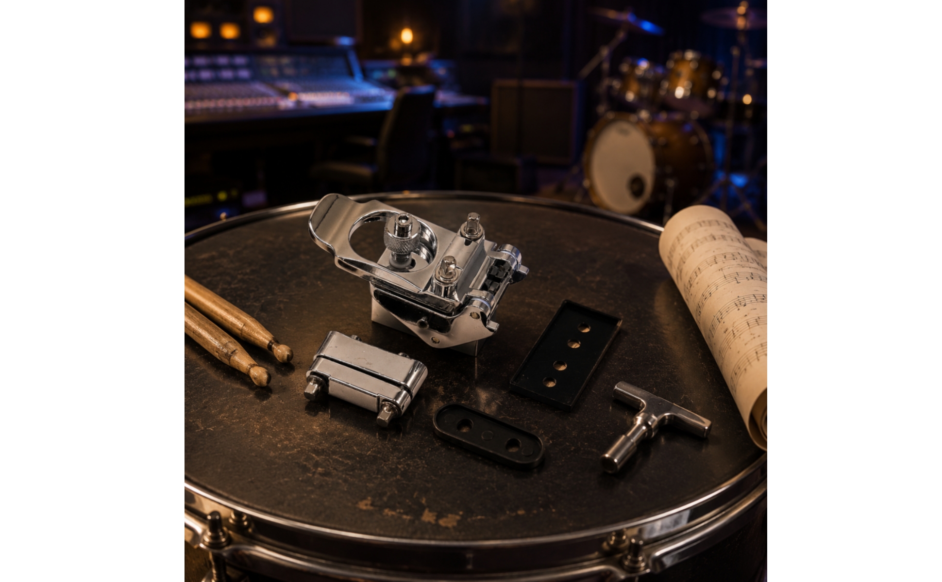 Snare Drum Strainer Adjustable Snare Drum Throw off Precision for Drummers