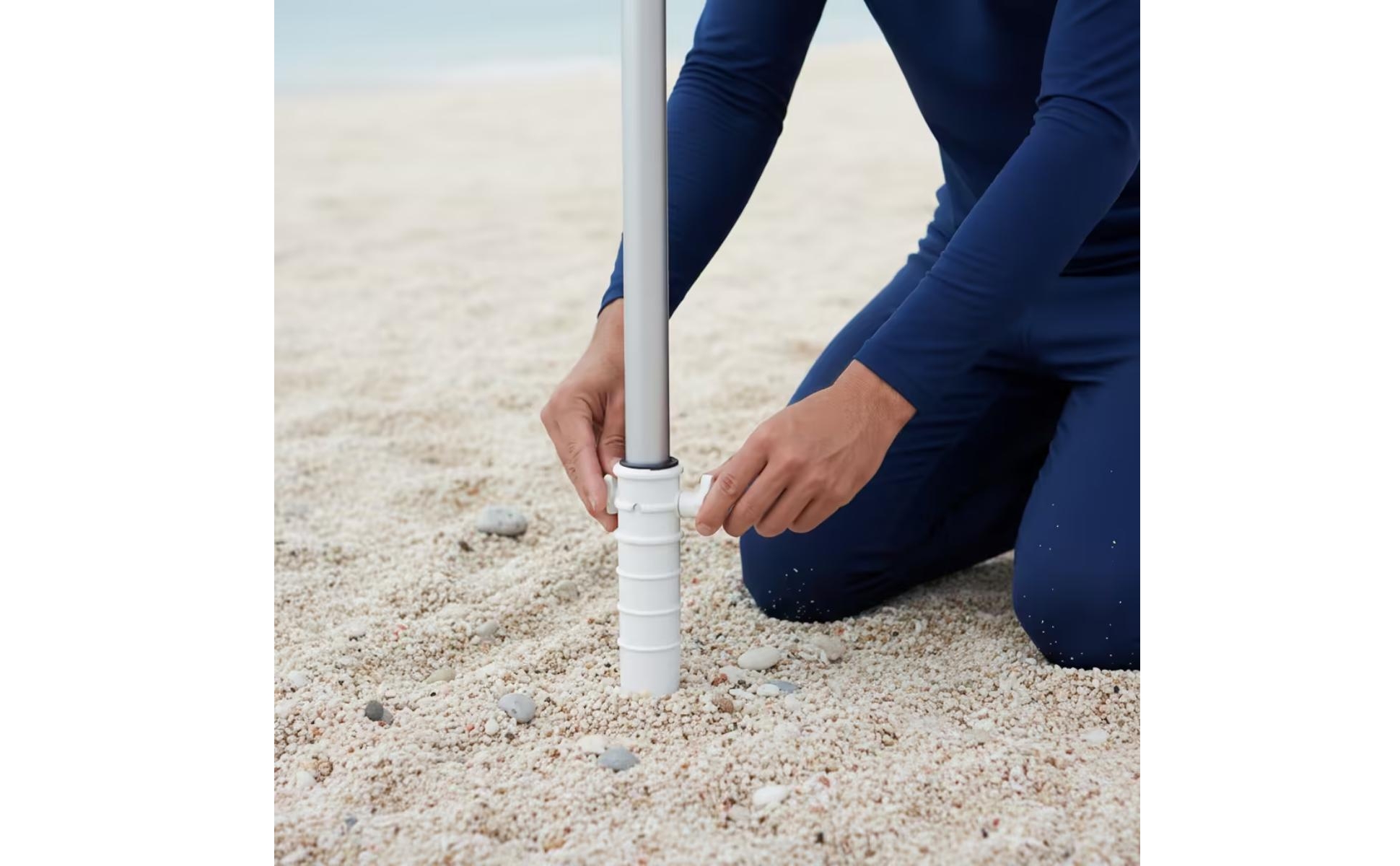 Beach Umbrella Anchor Lightweight Umbrella Sand Anchor Portable for Beachgoers
