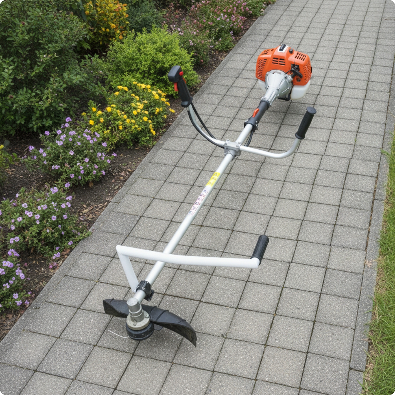 Trimmer Handle with Foam Grip Comfortable for Yard Work