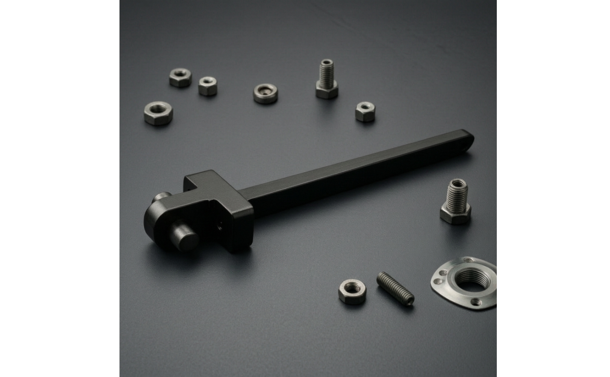 Flange Pin Wrench Heavy-Duty Flange Wrench with Pin Long-Handled for Pipefitters