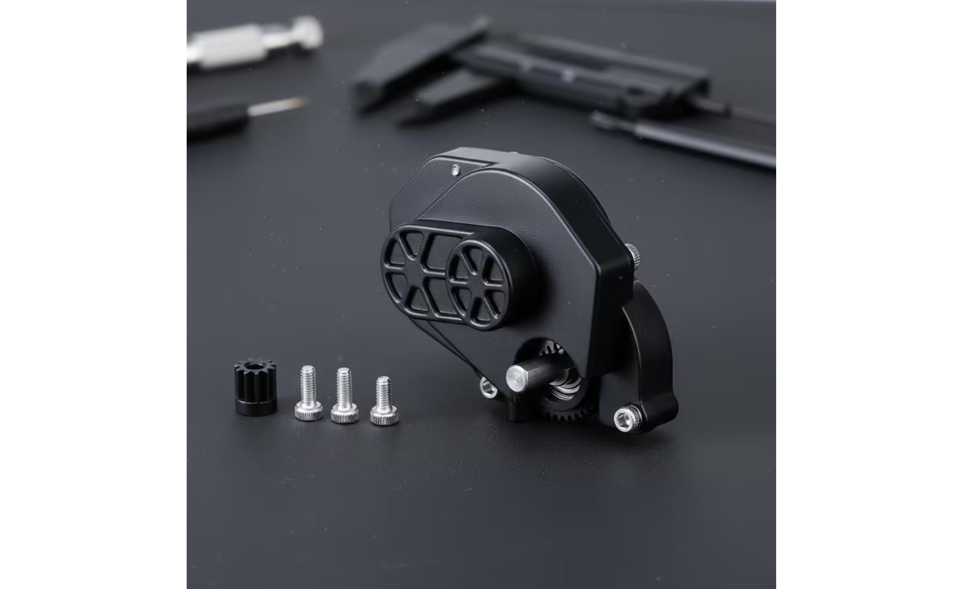 SCX24 Gearbox Assembly Lightweight Nylon Gearbox with Metal Shaft for Builders