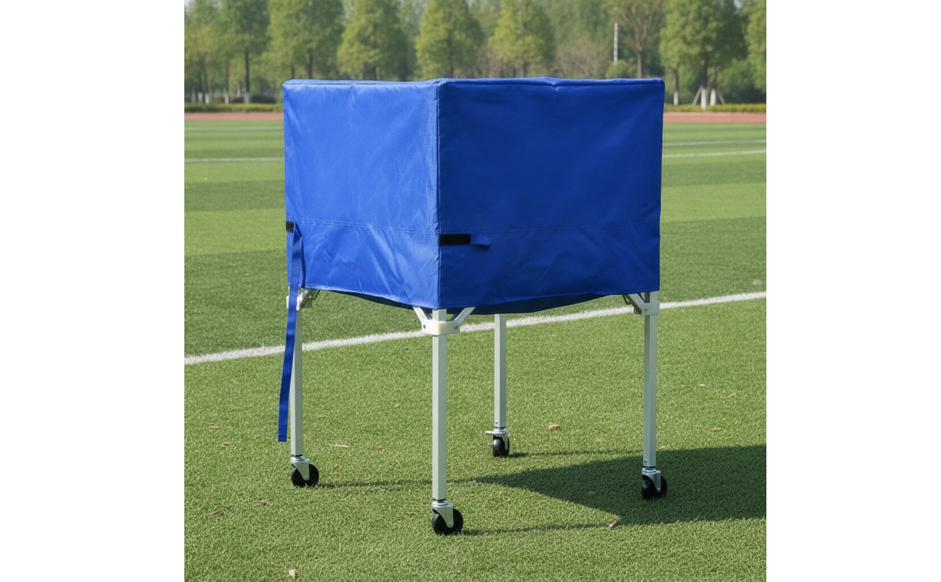 Collapsible Ball Cart Lightweight Foldable Ball Cart Portable for Gym, Teachers