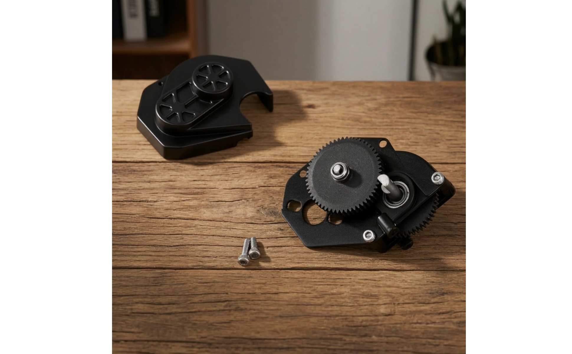 SCX24 Gearbox Assembly Lightweight Nylon Gearbox with Metal Shaft for Builders
