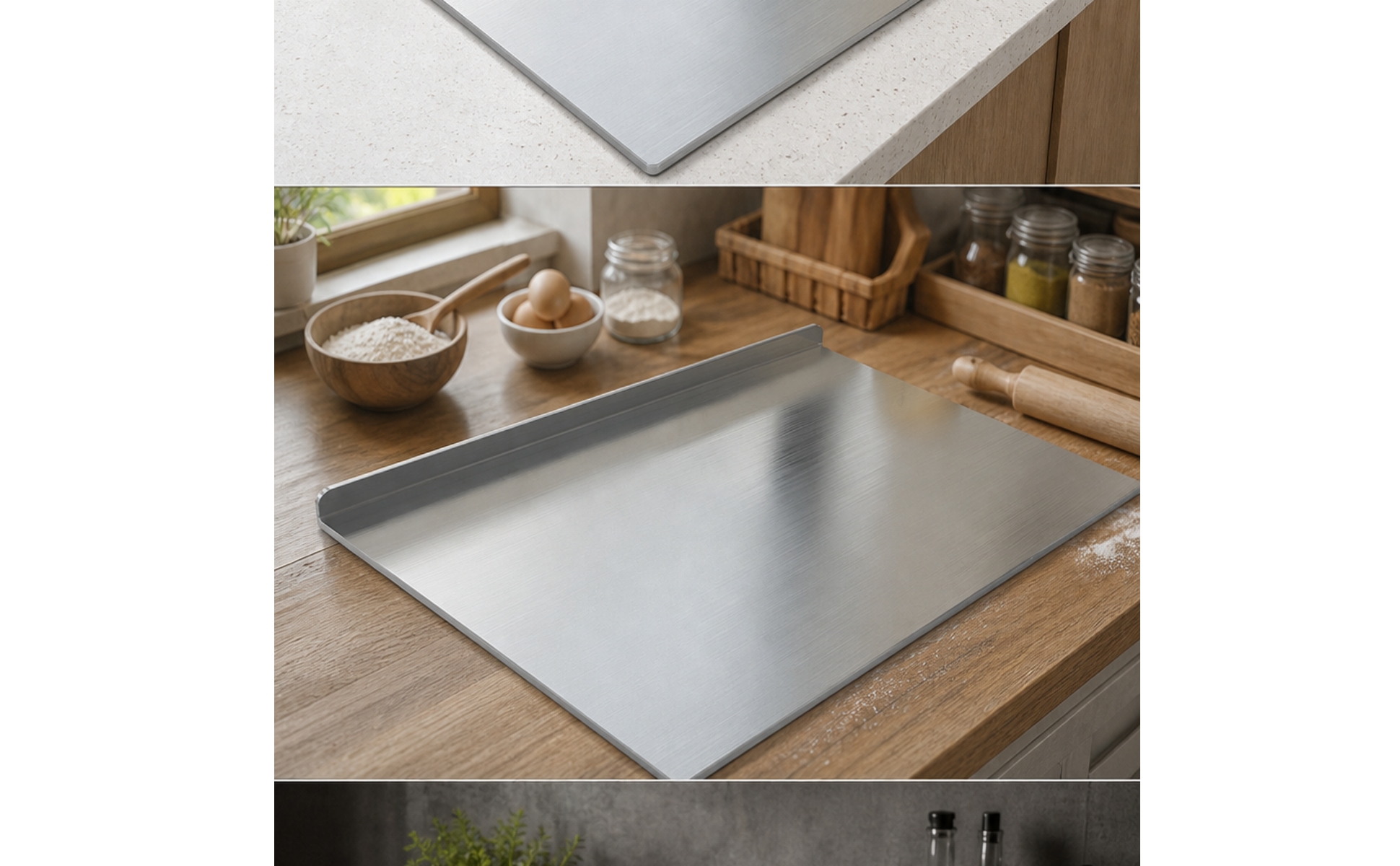 Stainless Steel Board Food Grade Stainless Steel Chopping Board