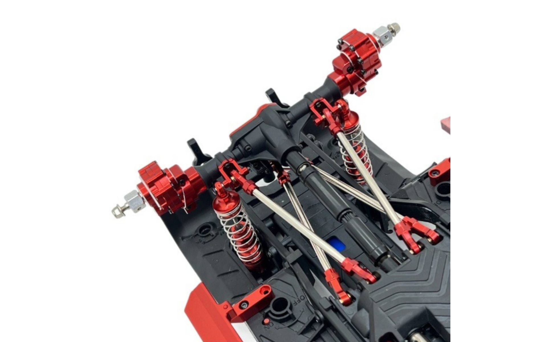 Steering Knuckles with C Hubs Upgrade RC Car Modification Kit Metal for Builders